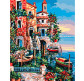 Картина  по номер. на холсті 40*50см Идейка КН2735 Південне містечко