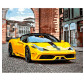 Картина по номер. на холсті 40*50см Бебилон Турбо VP949 Желтая Феррари