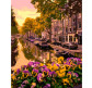 Картина  по номер. на холсті 40*50см Идейка КН3553 Амстердам