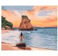 Картина  по номер. на холсті 40*50см Идейка КН4727 Безлюдний острів