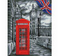 Алмазна мозаїка по номерам на холсті 40*50см Никитошка GF2979 Символи Лондона