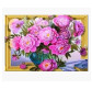 Алмазна мозаїка по номерам на холсті з 3D ефектом 40*50см Josef Otten ELT0498 Півонії