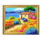 Алмазна мозаїка по номерам на холсті з 3D ефектом 40*50см Josef Otten ELT0600 Домік біля моря