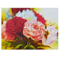 Алмазна мозаїка по номерам на холсті 20*30см Josef Otten EJS20500 Півонії