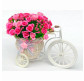 Алмазна мозаїка по номерам на холсті 20*30см Josef Otten EJS20473 Велосипед з квітами