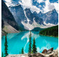 Алмазна мозаїка по номерам на холсті з 3D ефектом 40*50см Josef Otten ELT0117 Гірське озеро