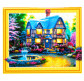 Алмазна мозаїка по номерам на холсті з 3D ефектом 40*50см Josef Otten ELT0050 Заміський будиночок