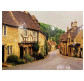 Алмазна мозаїка по номерам на холсті 40*50см Josef Otten EGA74583 Швейцарське містечко