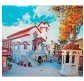 Алмазна мозаїка по номерам на холсті 40*50см Josef Otten EGA74529 Католічна церква