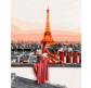 Картина по номер. на холсті 40*50см Никитошка GX36079 Над Парижем