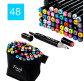 Маркер двустор. SketchMarker Touch для паперу набір 48шт ST-8021-48/2362-48/2828-48 в текстиль чохлі