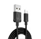 Кабель MicroUSB Usams US-SJ098 U Turn series 1m Black MICUSBXD01
