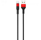 Кабель Type-C Usams US-SJ221 U5 series Aluminum alloy Braided 1,2m Red SJ221TC02
