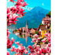Картина по номер. на холсті 40*50см Бебилон Турбо VP1310 Цветение в Гельштате
