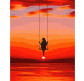 Картина по номер. на холсті 40*50см Никитошка GX38335 Гойдалка на заході сонця