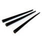Термоклей стрижень 11мм, 30см чорний !!!ПОШТУЧНО 1/34-40!!! 1227
