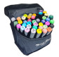 Маркер двустор. SketchMarker Touch для паперу набір 40шт 2362-40/2828-40 в текстиль чохлі