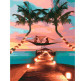 Картина по номер. на холсті 40*50см Никитошка GX40192 Романтика на Мальдівах