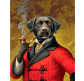 Картина по номер. на холсті 40*50см Бебилон Турбо VP1399 Пес-камердинер