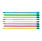 Олівець графітний  BIC Evolution Stripes HB  з гумкою 8960342