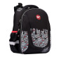 Ранець каркасний 1Вересня Yes 557858 SubSurf. Black and White H-28 37*30*19см