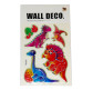 Наліпки дитячі Wall Deco фольга 26*16см OK-003 Діно