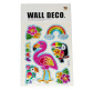 Наліпки дитячі Wall Deco фольга 26*16см OK-006 Фламінго