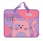 Папка-портфель А4 Kidis пластик на блискавці FC 13079 My Cat