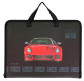 Папка-портфель 25,5*35см Class пластик на блискавці 5633-21C Red Car