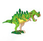 Модель 3D дерев'янна сборна WoodCraft HG-G021 Динозавр-3 35*10*19см