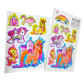 Наліпки дитячі ООПТ 19,5*12,5см Rainbow Єдинороги LBG-016