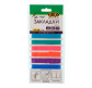 Закладки для книг стрічкові ZiBi 6шт Neon, асорті ZB.9102