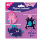 Закладки для книг магнітні YES Kittycon 3шт. 707728