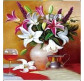 Алмазна мозаїка по номерам на дереві 40*50см Diamond painting QA203984