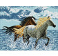 Алмазна мозаїка по номерам на дереві 40*50см Diamond painting QA200126