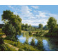 Картина  по номер. на холсті 40*50см Идейка КН2877 Літній пейзаж