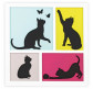 Набір для творчості, картина 3D Rosa Talent 30*30см ДВП грунтоване, 3 шари, 4 Cats N0003501