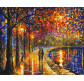 Картина по номер. на холсті 40*50см BrushMe BS51972 Прогулянка в яскравому парку