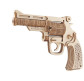 Модель 3D дерев'янна сборна WoodCraft XC-G004H Револьвєр 21*3,5*14,5см