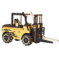 Модель 3D дерев'янна сборна WoodCraft HB07 Погрузчик 18,8*7,3*10,4см