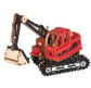 Модель 3D дерев'янна сборна WoodCraft HB08 Екскаватор-2 18,9*8,3*13,5см