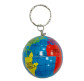 Брелок Метал Глобус 4см №2545