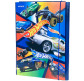 Папка-короб А4 на гумках Kite картон  ДЛЯ ТРУДА Hot Wheels HW21-213
