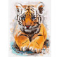 Картина по номер. на холсті 30*40см Идейка КН4287 Маленьке тигреня