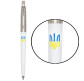Кулькова ручка PARKER 15032_T0017u JOTTER Originals White Тризуб син-жовт.
