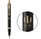 Кулькова ручка PARKER 22032_T059y IM 17 Black GT Тризуб з колосків
