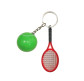 Брелок пластик. Ракетка, М'яч 3-7см асорті №185