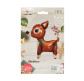Повітряна кулька фольга Оленя 55*59см HEWN-C2134