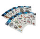 Флеш Тату 13*23см кольорова Tattoo Mix ST1629-1/GW-***
