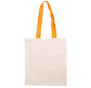 Сумка-шопер бавовна, невибілена, 38*42см помаранчево-жовта ручка 70см ROSA Talent 220 г/кв.м 2801534